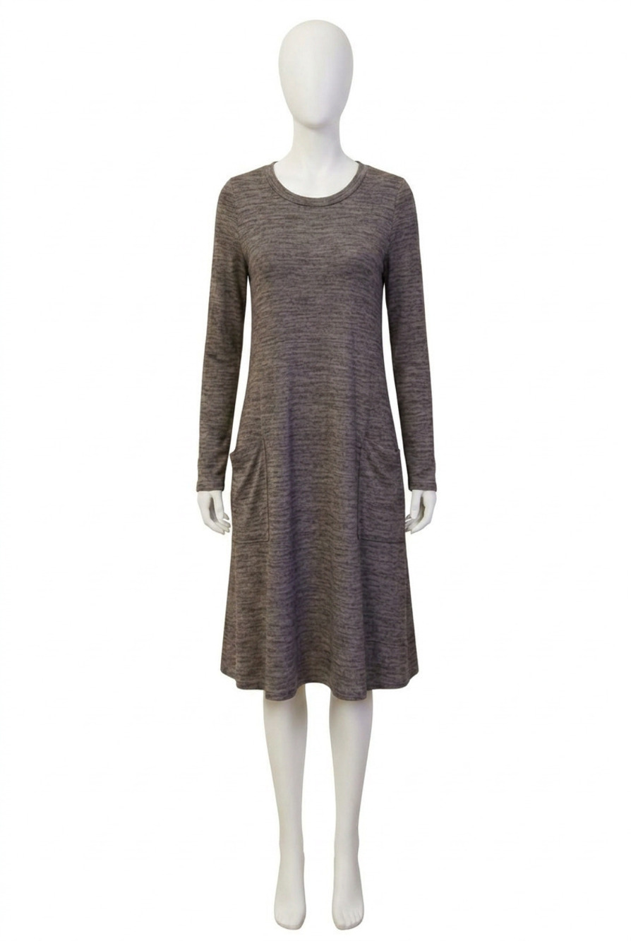 NEW GILLI women's versatile knit dress in grey